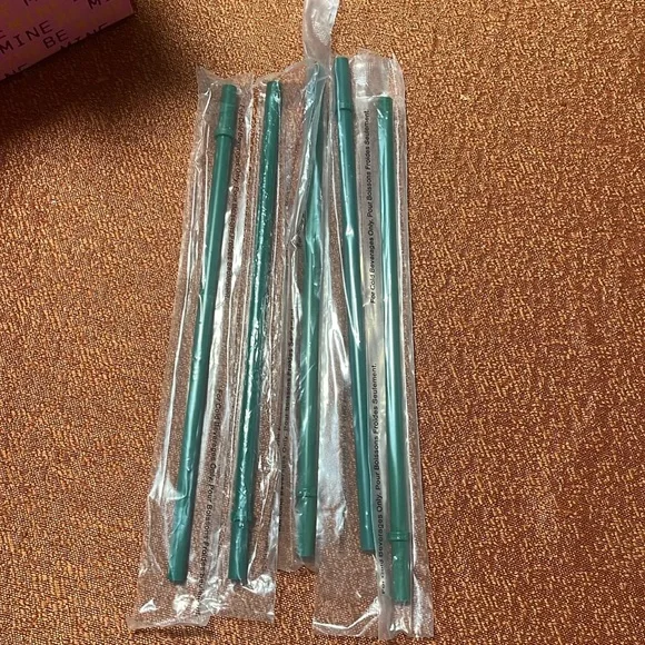 - Starbucks green  Straws Bundle of 5 - Picture 2 of 2
